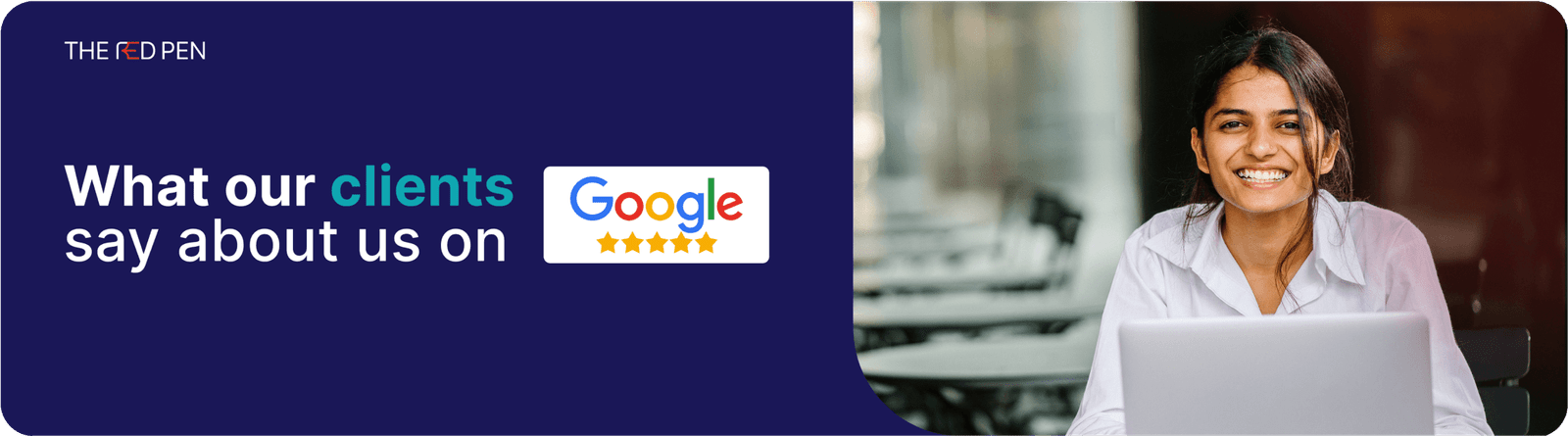 Google reviews banner